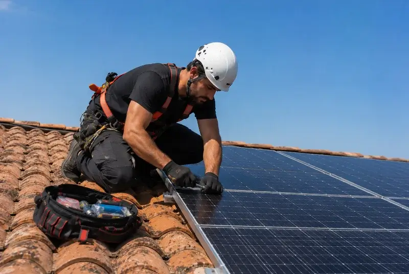Maintenance et monitoring de panneaux solaires à Cornillon-Confoux