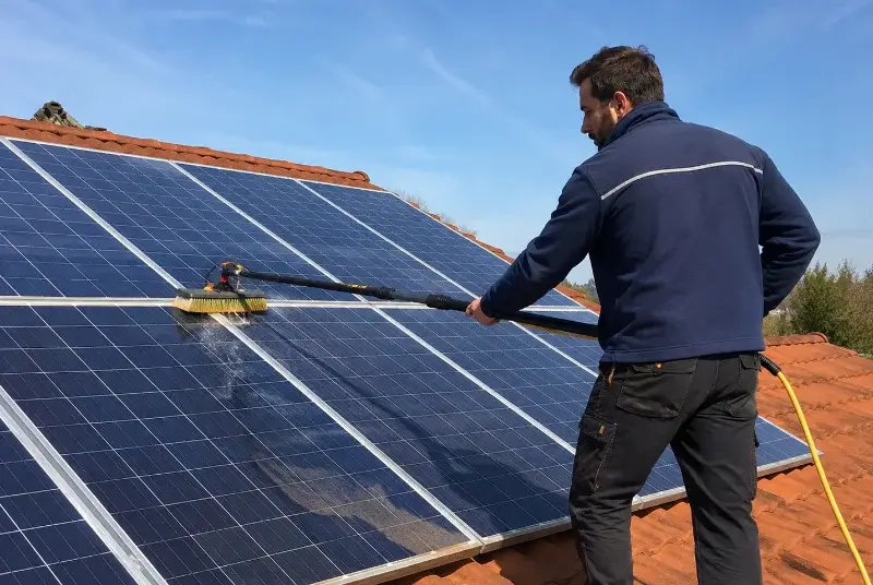 Nettoyage et entretien de panneaux solaires à Cornillon-Confoux