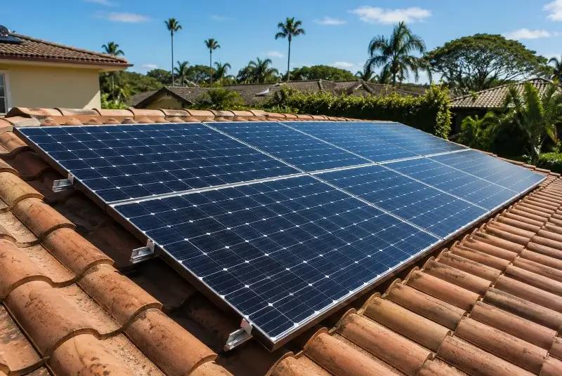 Installation de panneaux solaires à Cornillon-Confoux