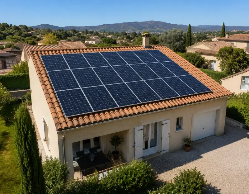 Prime à l'autoconsommation panneaux solaires Cornillon-Confoux — aide financière de l'État